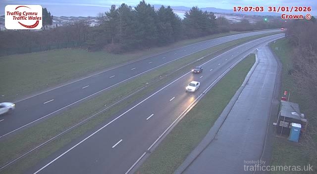 A55 - J23 - 23A Llanddulas Layby (West)