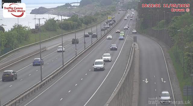A55 - J22 Eirias (Westbound)