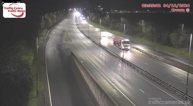 A55 - J22 Eirias (Westbound)