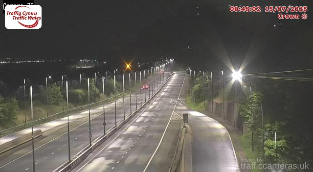 A55 - J22 Eirias (Westbound)