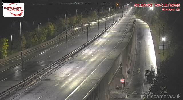 A55 - J22 Eirias (Westbound)