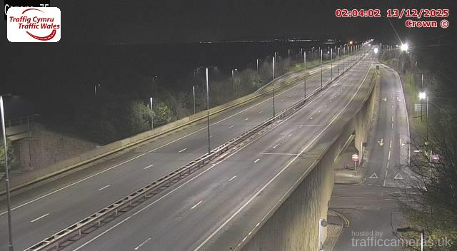 A55 - J22 Eirias (Westbound)