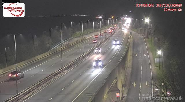 A55 - J22 Eirias (Westbound)