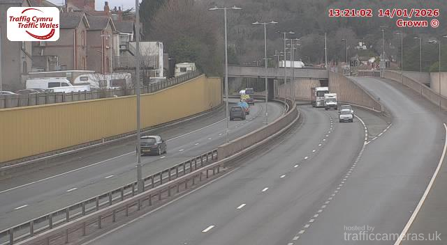 A55 - J20 Penrhos (Eastbound)