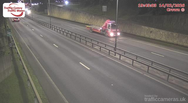 A55 - J20 Colwyn Bay (Westbound)