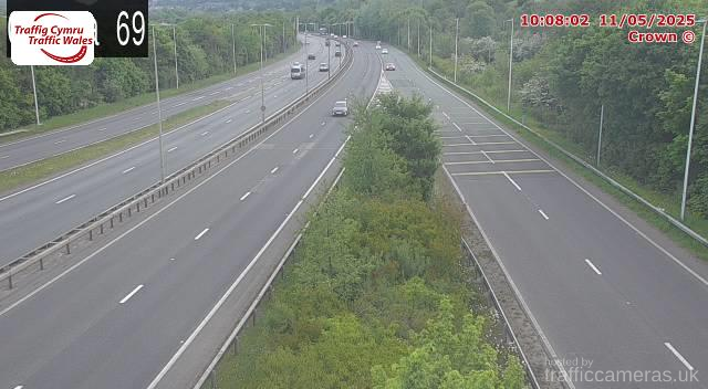 A55 - J19 Glan Conwy (Westbound)