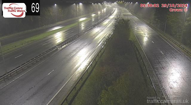 A55 - J19 Glan Conwy (Westbound)