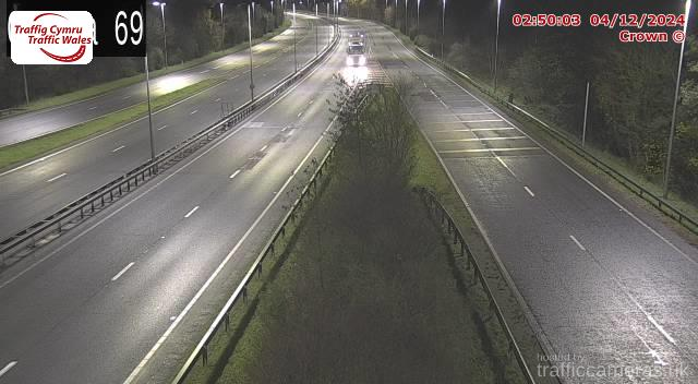 A55 - J19 Glan Conwy (Westbound)