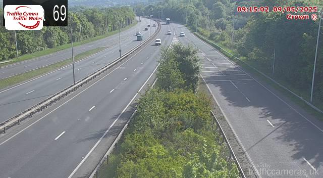 A55 - J19 Glan Conwy (Westbound)