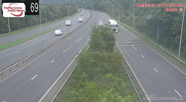 A55 - J19 Glan Conwy (Westbound)