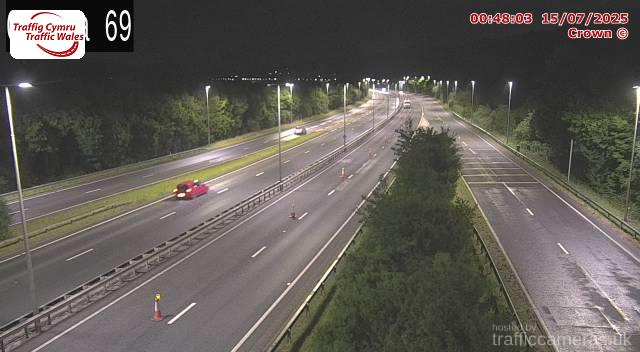 A55 - J19 Glan Conwy (Westbound)
