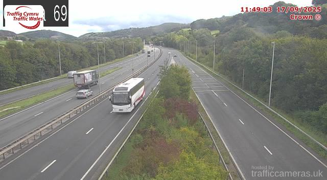 A55 - J19 Glan Conwy (Westbound)