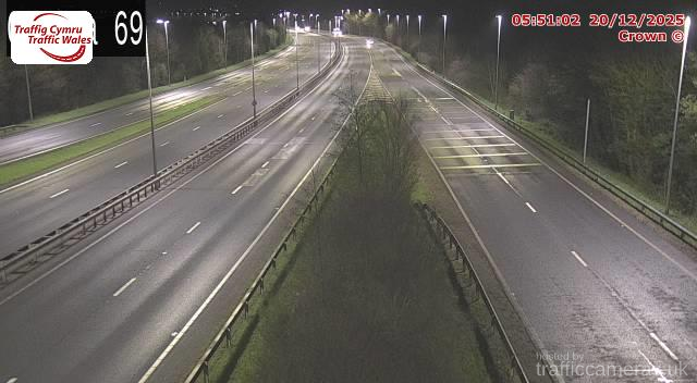A55 - J19 Glan Conwy (Westbound)