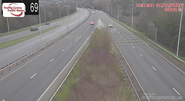 A55 - J19 Glan Conwy (Westbound)