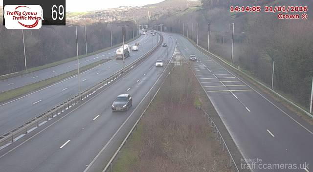 A55 - J19 Glan Conwy (Westbound)