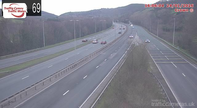 A55 - J19 Glan Conwy (Westbound)