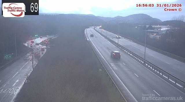 A55 - J19 Glan Conwy (Westbound)