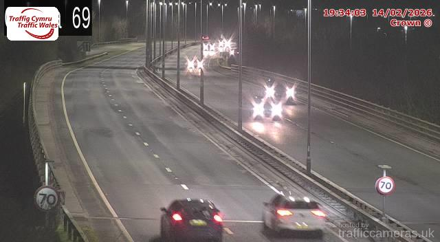 A55 - J19 Glan Conwy (Westbound)