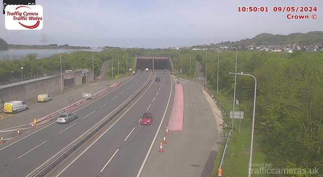 A55 J17 18 Conwy Tunnel East P e