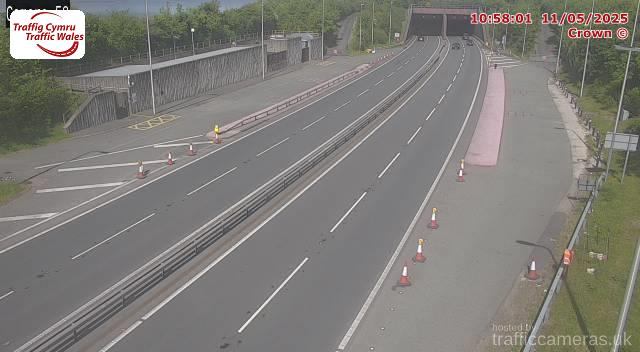 A55 - J17 - 18 Conwy Tunnel East P (E)