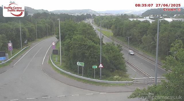 A55 - J17 Conwy Morfa Int (East)