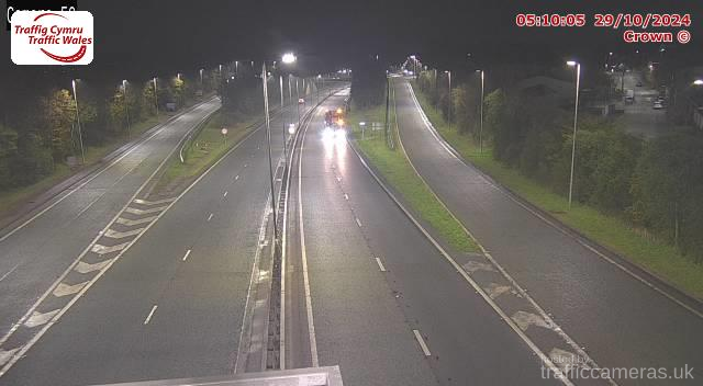 A55 - J17 Conwy Morfa (Eastbound)