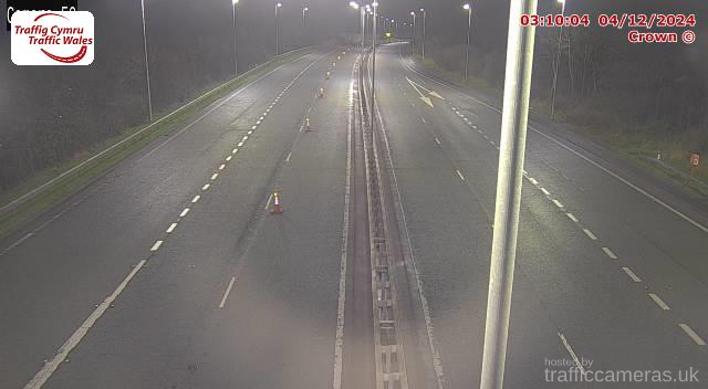 A55 - J17 Conwy Morfa (Eastbound)