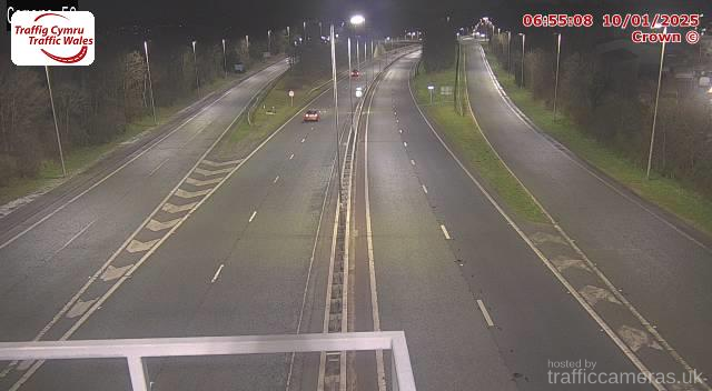 A55 - J17 Conwy Morfa (Eastbound)