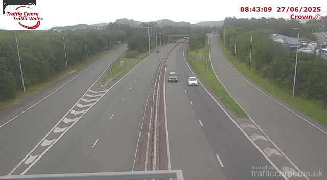 A55 - J17 Conwy Morfa (Eastbound)