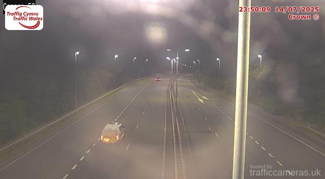 A55 - J17 Conwy Morfa (Eastbound)