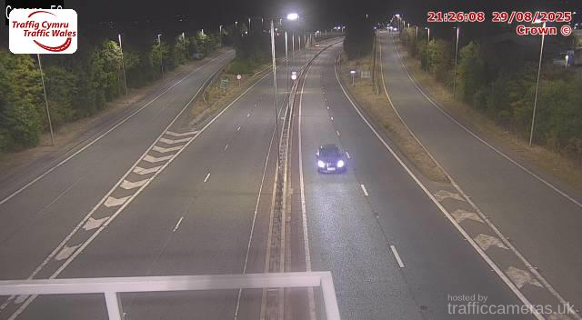 A55 - J17 Conwy Morfa (Eastbound)