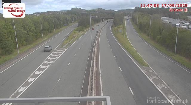 A55 - J17 Conwy Morfa (Eastbound)