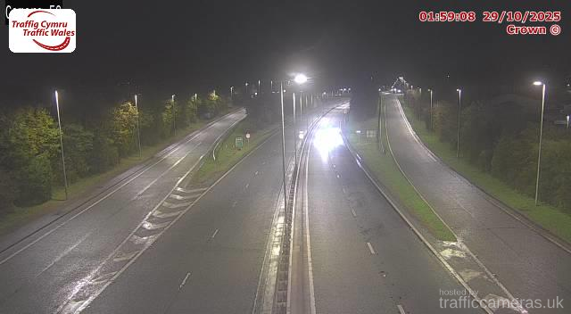 A55 - J17 Conwy Morfa (Eastbound)