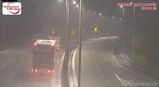 A55 - J17 Conwy Morfa (Eastbound)
