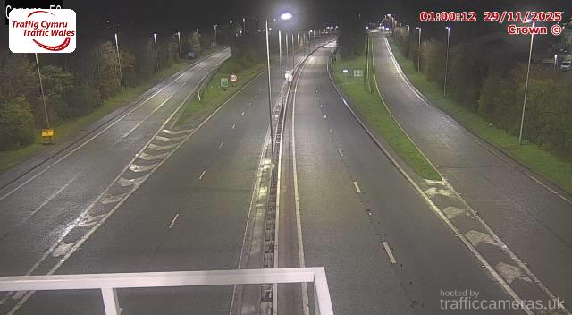 A55 - J17 Conwy Morfa (Eastbound)