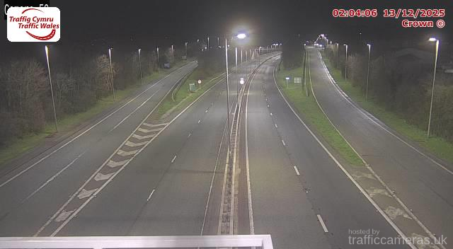 A55 - J17 Conwy Morfa (Eastbound)