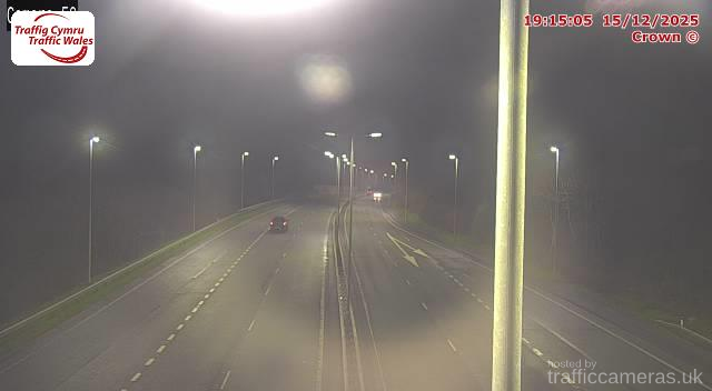 A55 - J17 Conwy Morfa (Eastbound)