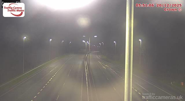 A55 - J17 Conwy Morfa (Eastbound)