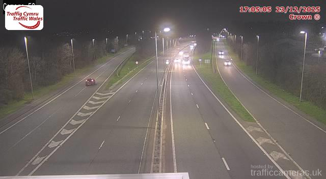 A55 - J17 Conwy Morfa (Eastbound)