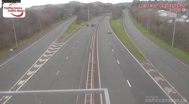 A55 - J17 Conwy Morfa (Eastbound)
