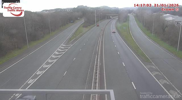 A55 - J17 Conwy Morfa (Eastbound)