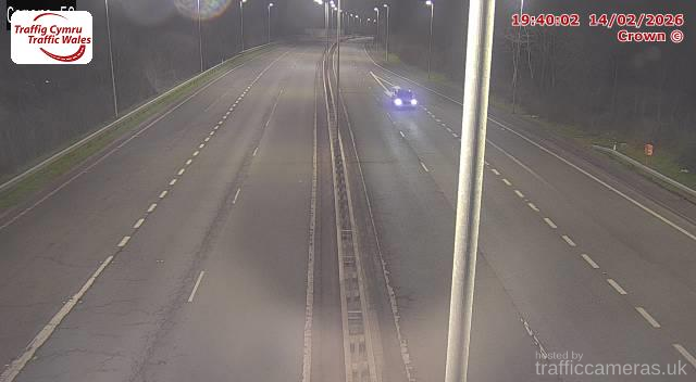 A55 - J17 Conwy Morfa (Eastbound)