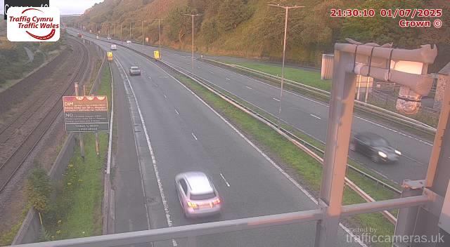 A55 - J16A - 17 Penmaenbach (East)
