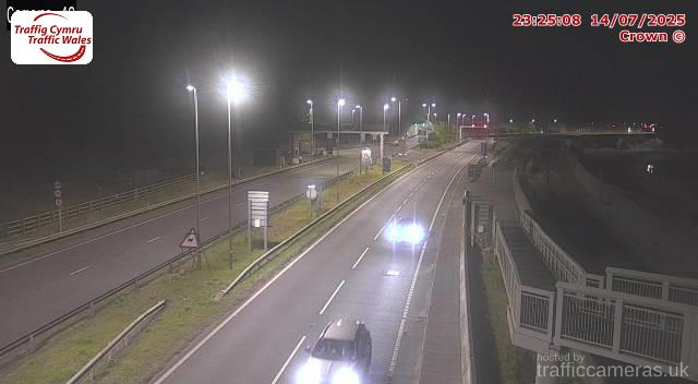 A55 - J16A - 17 Penmaenbach (East)