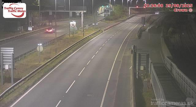 A55 - J16A - 17 Penmaenbach (East)