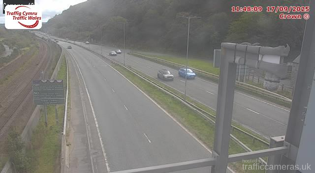 A55 - J16A - 17 Penmaenbach (East)
