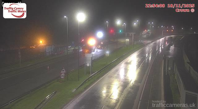 A55 - J16A - 17 Penmaenbach (East)