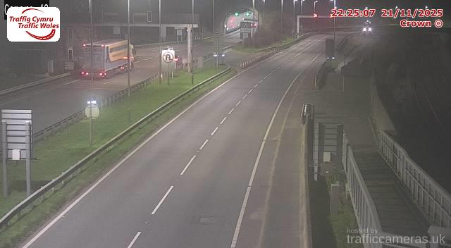 A55 - J16A - 17 Penmaenbach (East)