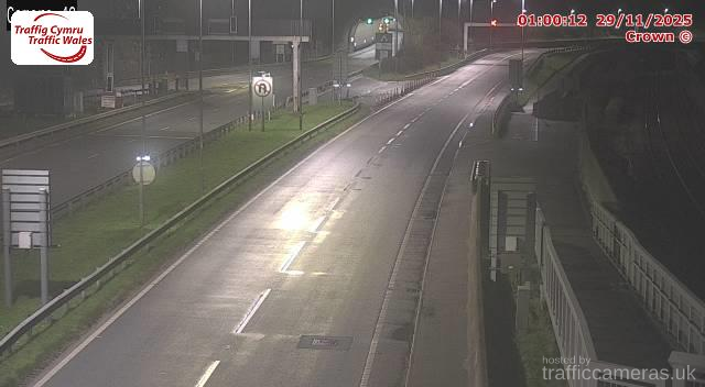 A55 - J16A - 17 Penmaenbach (East)