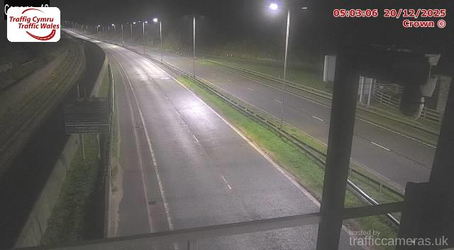 A55 - J16A - 17 Penmaenbach (East)